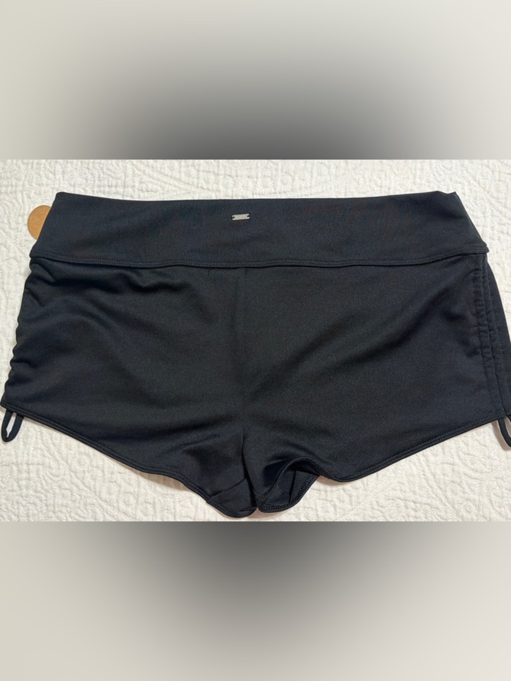 PINK Victoria's Secret Black Swim Boyshorts - Picture 2 of 6